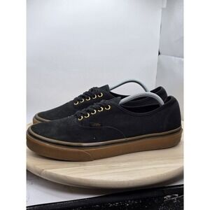 Mens Size 11 - Vans Bishop Waxed Denim Black/Gum Gold Eyelet excellent condition